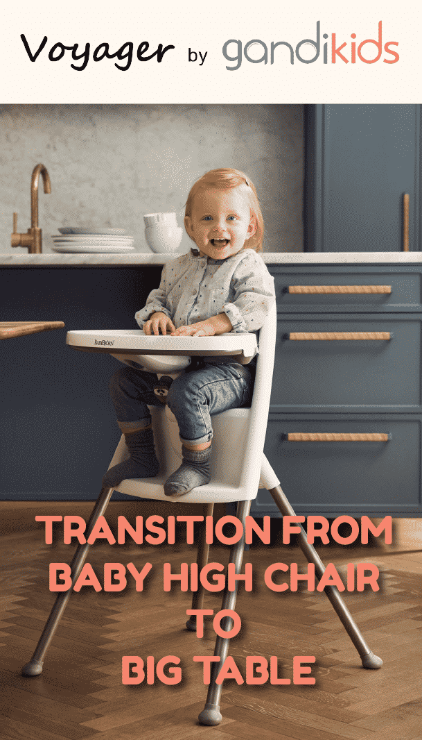 transition from high chair to booster seat