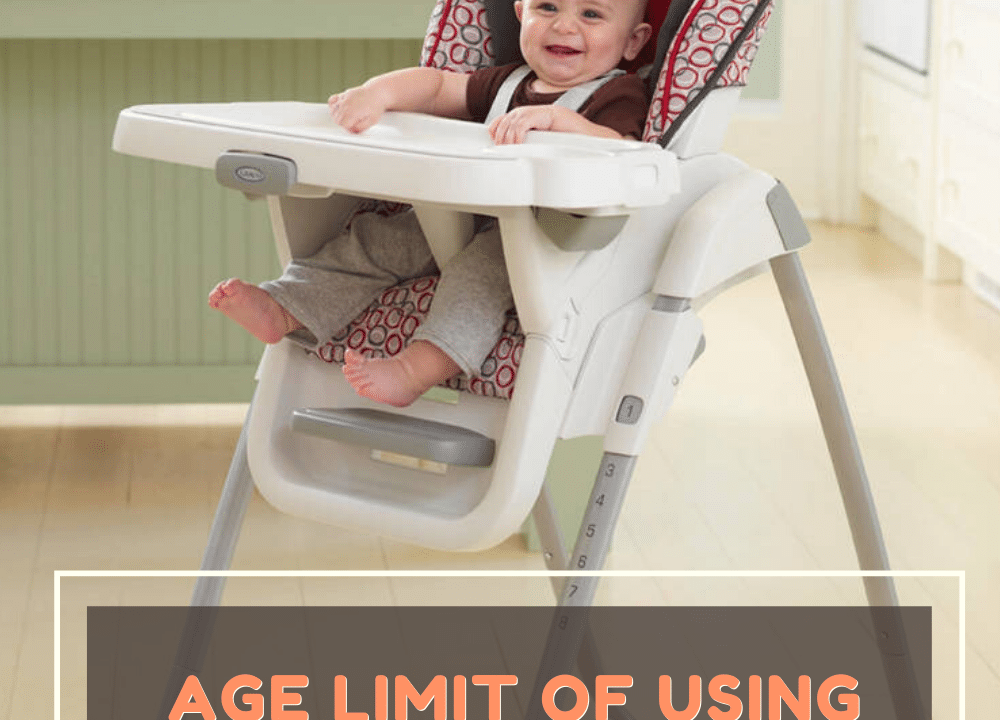 What is the ideal high chair age limit for my kid?
