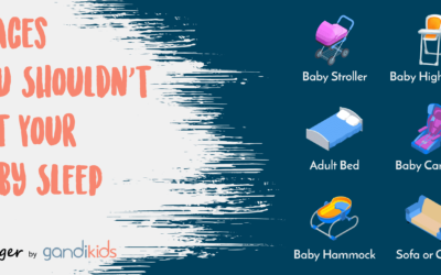 7 Places You Shouldn’t Let Your Baby Sleep