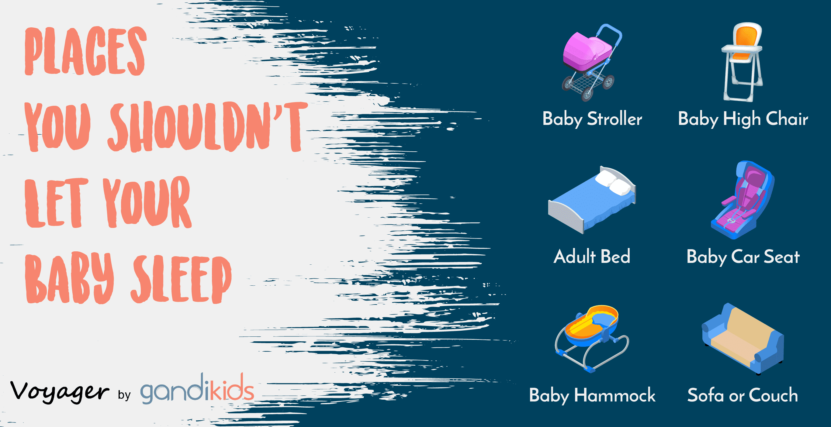 Can baby sleep in high chair? Worst places to let your baby sleep