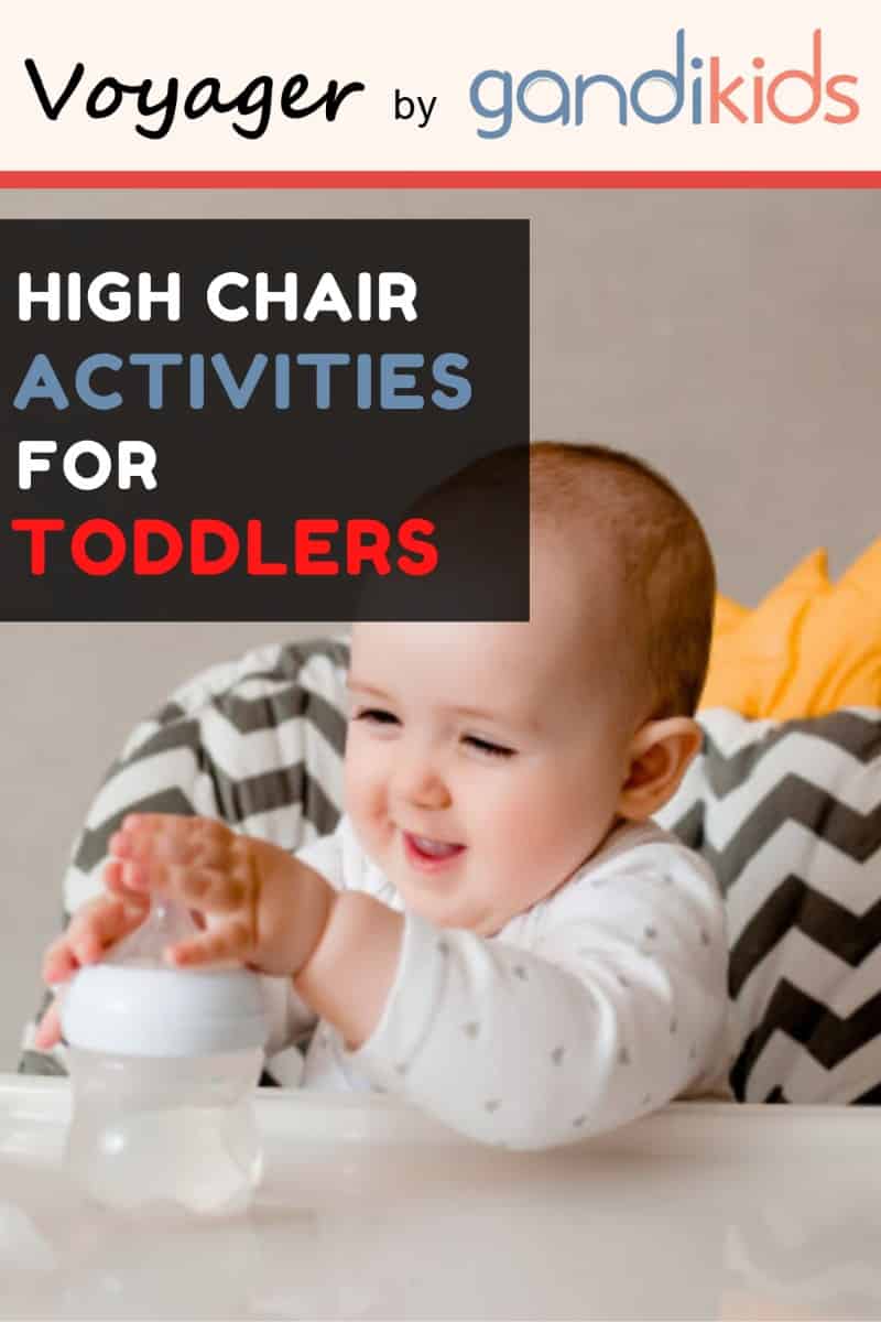 High chair best sale activities for toddlers