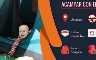 Acampar con el bebé – 8 consejos a seguir