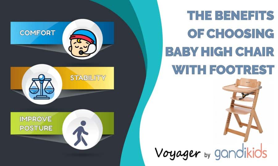 The benefits of a footrest for your baby's highchair – Mummy Cooks