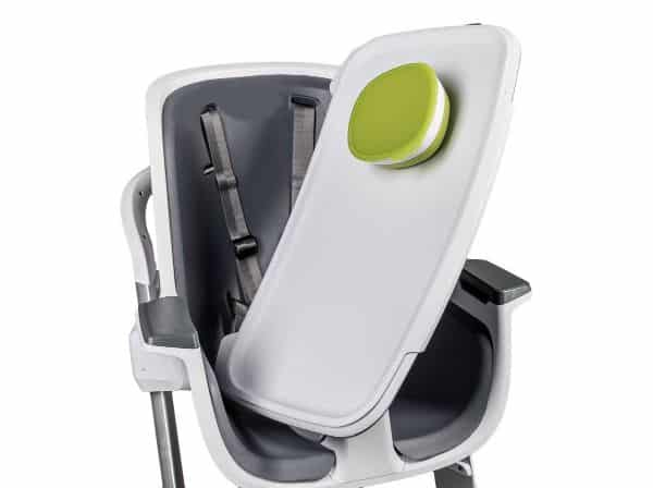 Example of baby high chair removable tray